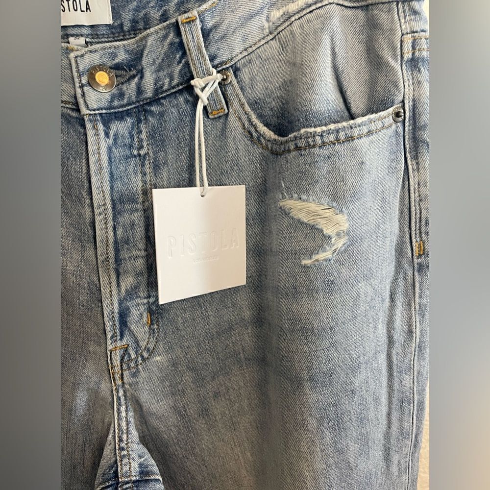 Pistola Charlie High Rise Straight Leg in Ruthless Size 32/14 NWT - Picture 7 of 9